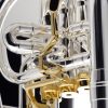 Besson Prestige Tenor Horn Silver Close Up